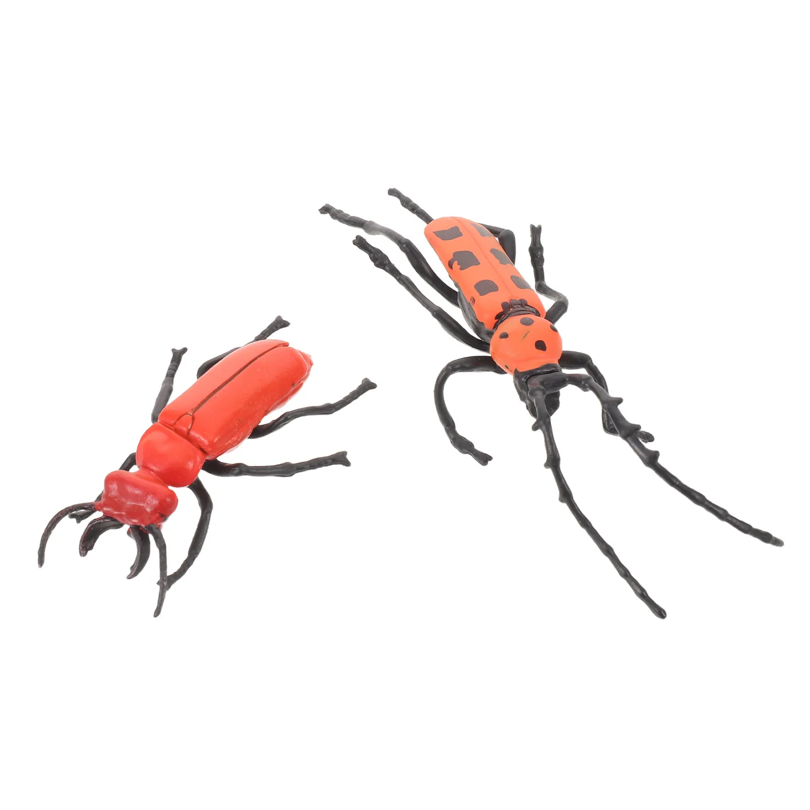 

2Pcs Lifelike Beetle Insect Realistic Insect Simulation Animal Figures for Home Learning and