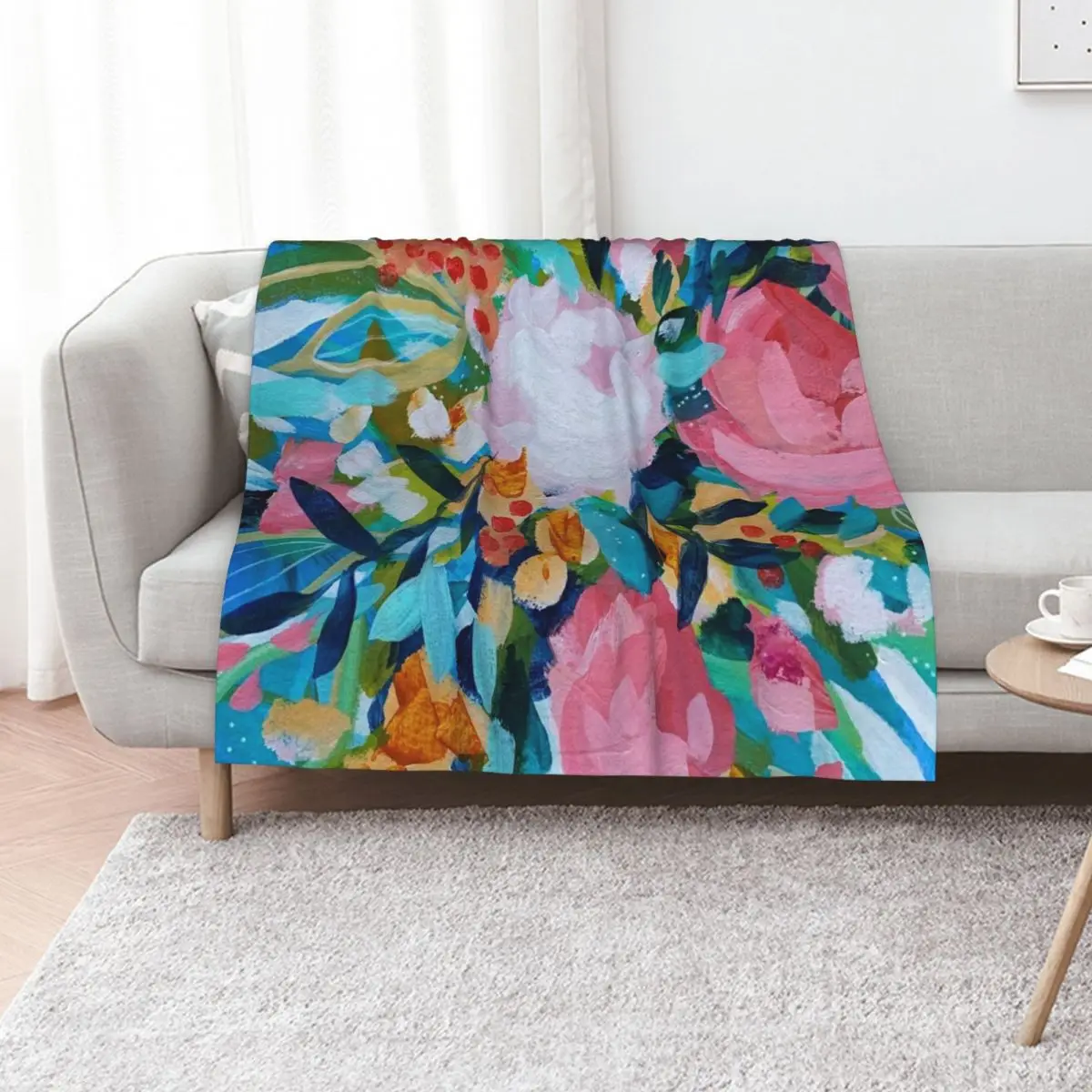 The colour within Throw Blanket Cute Plaid Soft Beds sofa bed Beach wednesday Plaid Blankets