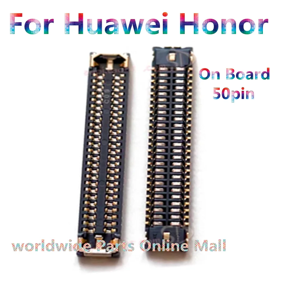 

10pcs-100pcs For Huawei Honor magic3 pro 50pin FPC connector on mainboard Flex tail socket