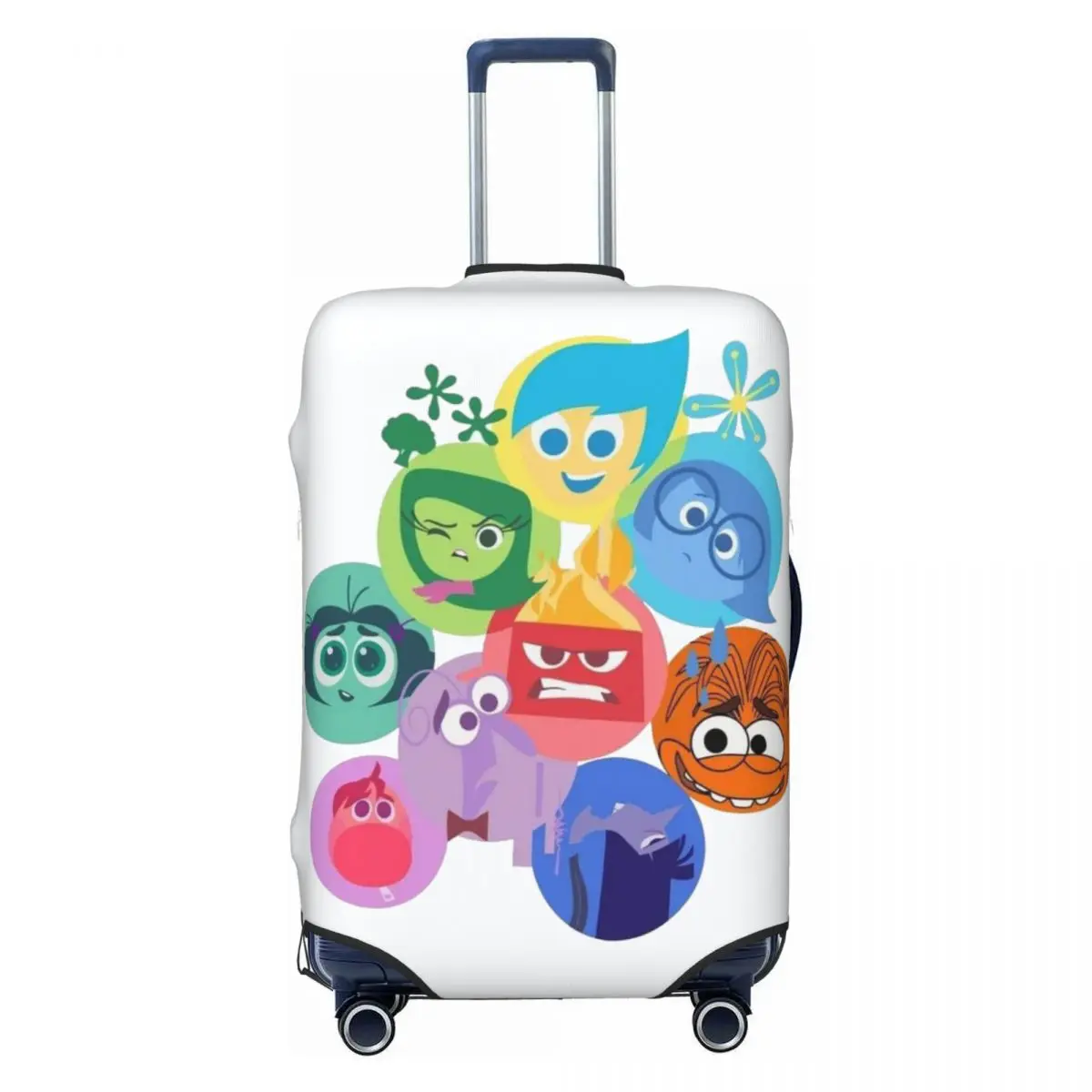 

Custom Inside Out Cartoon Luggage Cover Protector Fashion Travel Suitcase Protective Cover for 18-32 Inch