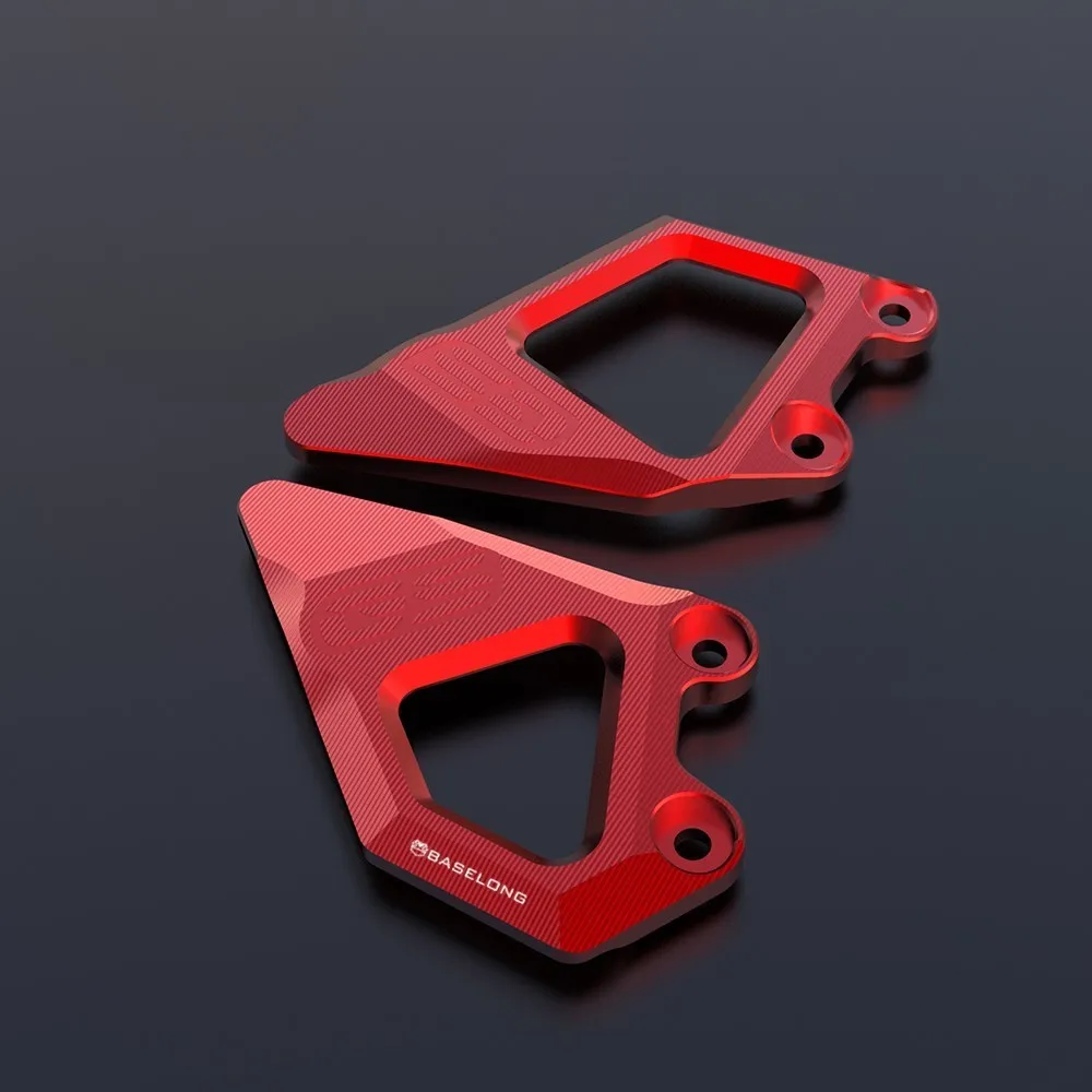 BMW R1250 GS R 1250GS ADV R1250GS 18-2024 R1200GS LC Advenutre 2013-2018 용 오토바이 리어 힐 가드 풋 페그 레스트 프로텍터