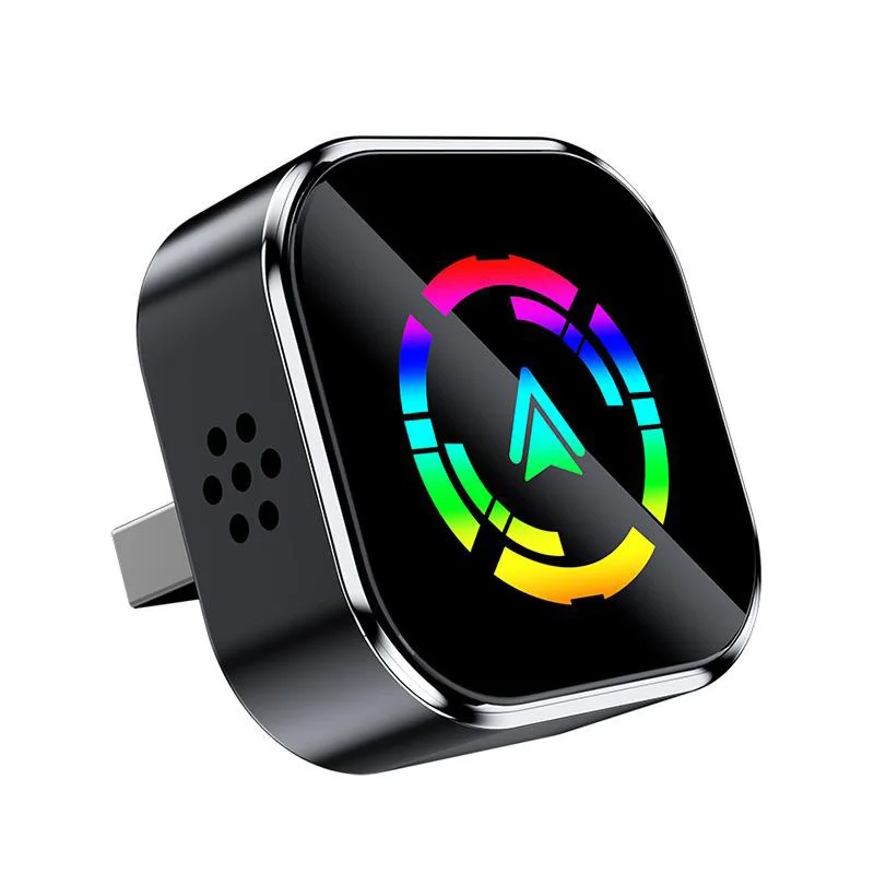 

Беспроводной адаптер Carplay 2025 для iPhone/Android — быстрое подключение, без задержки, громкая связь, электронное зарядное устройство Carplay Dongle