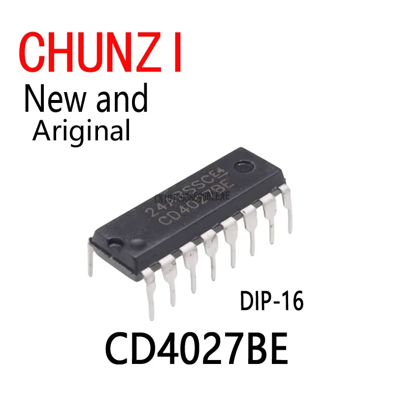 10pcs New and Original CD4027 CD4027BD DIP-16 CD4027BE