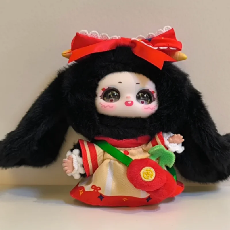 핫 뉴 베이비 쓰리 사말리 V2 세대 드림랜드 플러시 블라인드 박스 애니메이션 피규어 귀여운 크리스마스 플러시 장난감 가방 키체인 선물