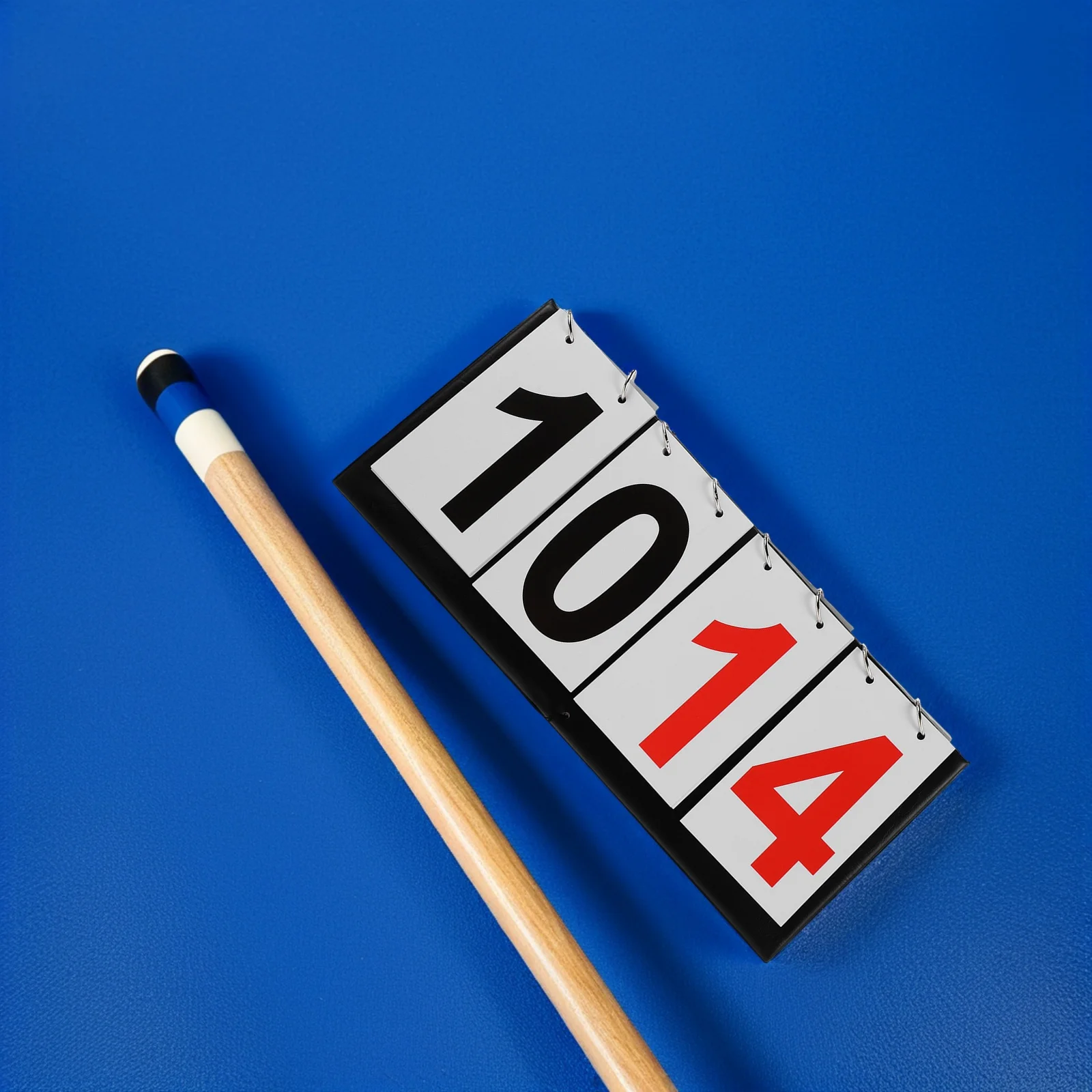 لوحة نتائج يدوية مكونة من 4 نقاط رقمية قابلة للطي على سطح الطاولة وخفيفة الوزن ومتينة لبطولات الألعاب الليلية