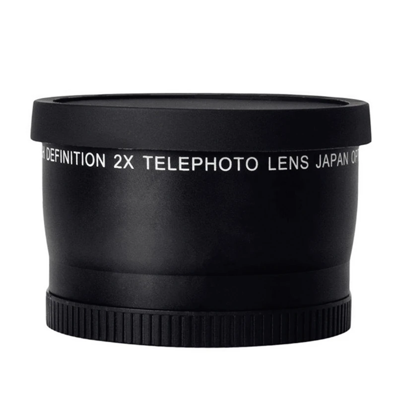 55Mm 2.0X Telephoto Lens Teleconverter Lens Digital SLR Camera Parts High-Quality Photography Accessory