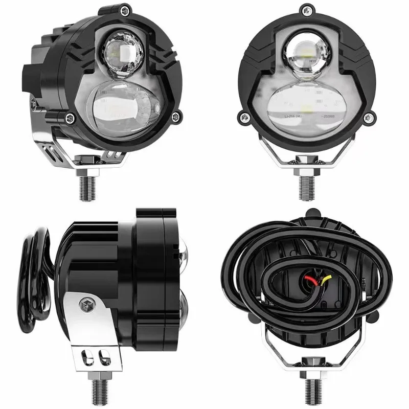 Laser Headlights for Wrangler High Beam Laser Spotlights Super Penetrating Fog Lights for Vehicles Truck Motorcycle