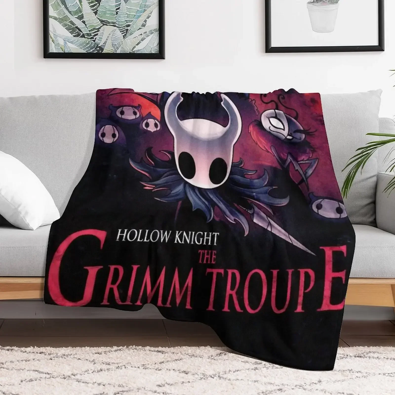 The Grimm Troupe Throw Blanket blankets and throws Plaid on the sofa Blankets For Bed Blankets