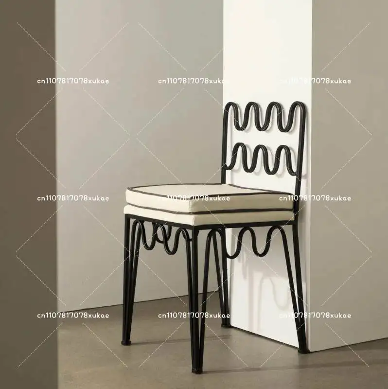 Creative Dining Table, Chair, French Home, Retro Wave