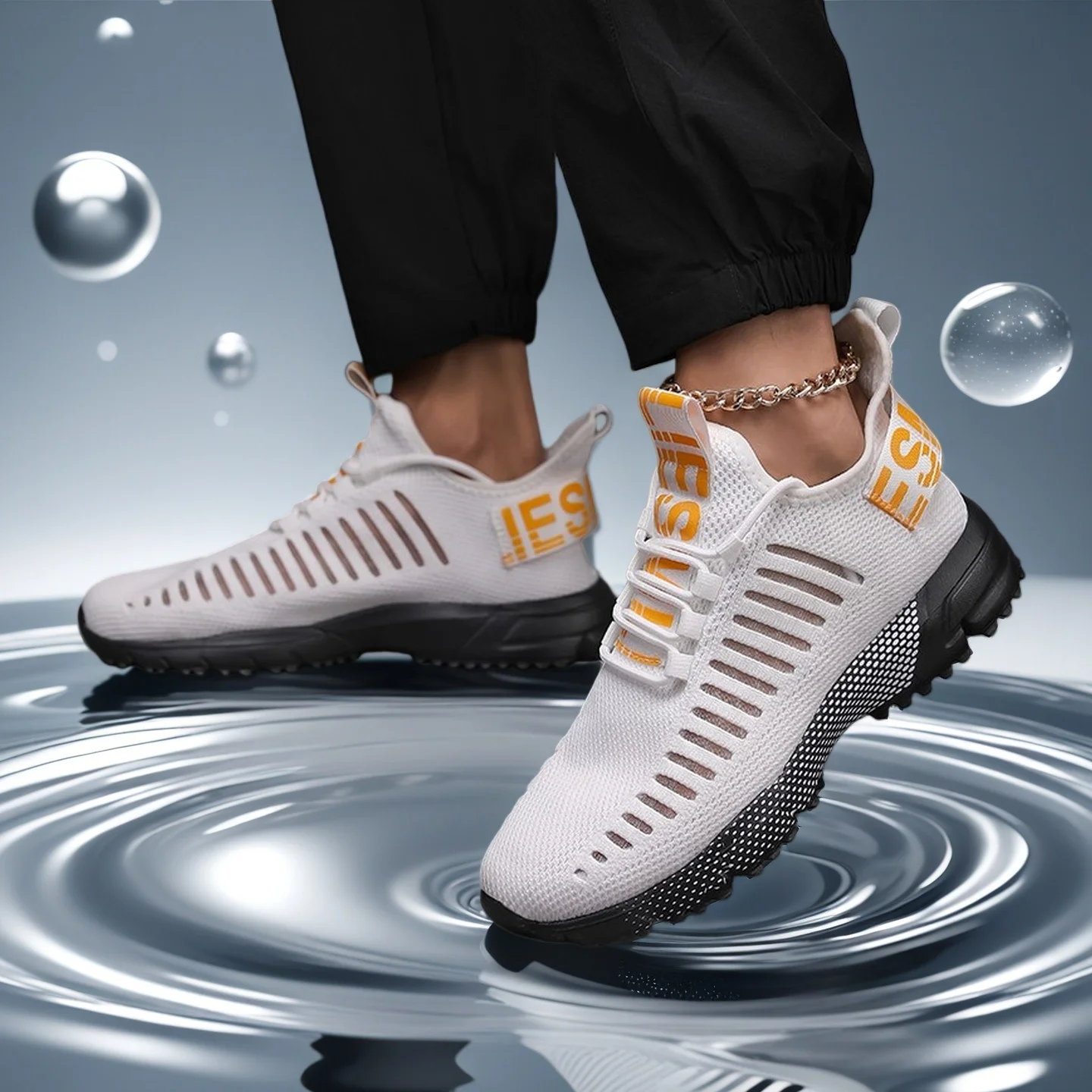 

Woman Shoes Mesh Lightweight Sneakers for Women Comfortable Flat Sole Walking Shoes Non Slip Casual Shoes for Women Men Sneakers