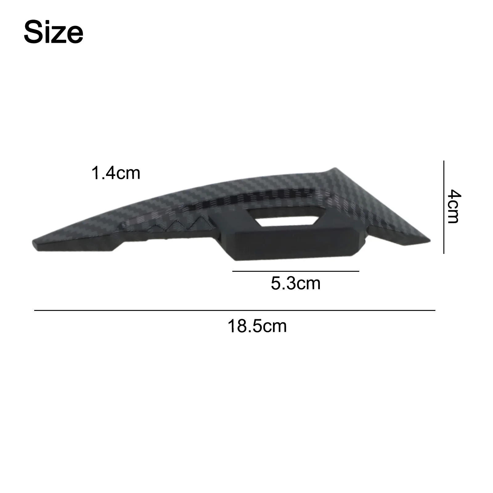 

Bike Wing Decoration Motorcycle Spoiler Motorcycle Styling Direct Installation Eye-catching Design For Motorcycles