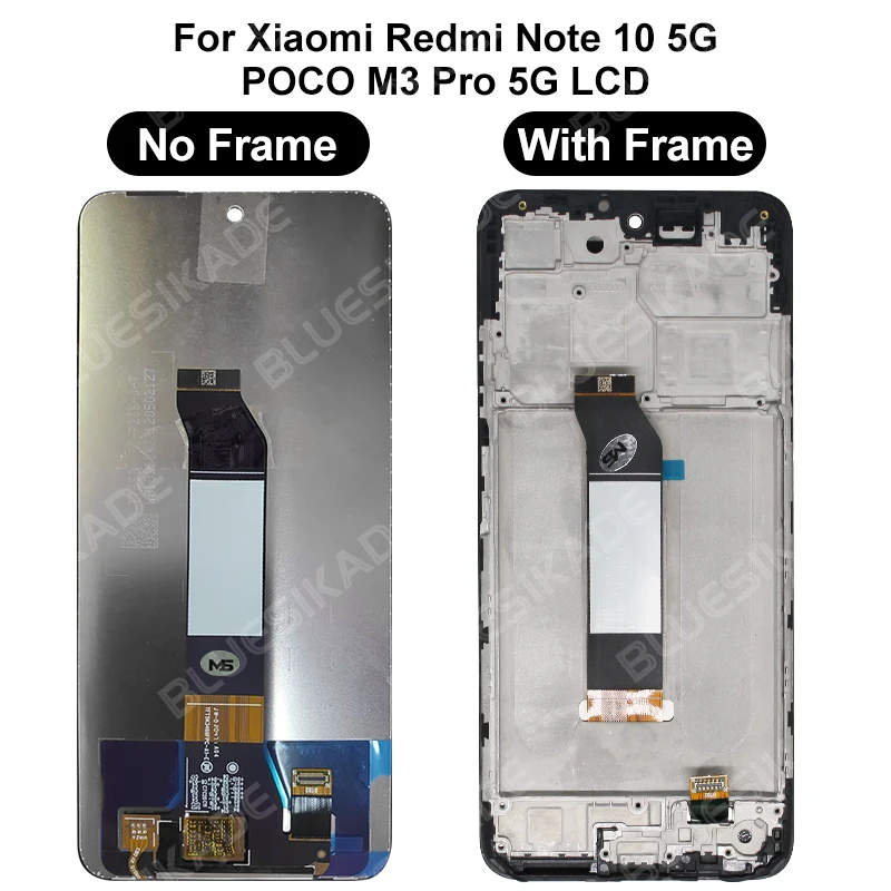 AMOLED For Xiaomi Redmi Note 10 4G Display Note 10S LCD M2101K7AI Touch Screen Digitize For Redmi Note 10 5G LCD POCO M3 Pro LCD