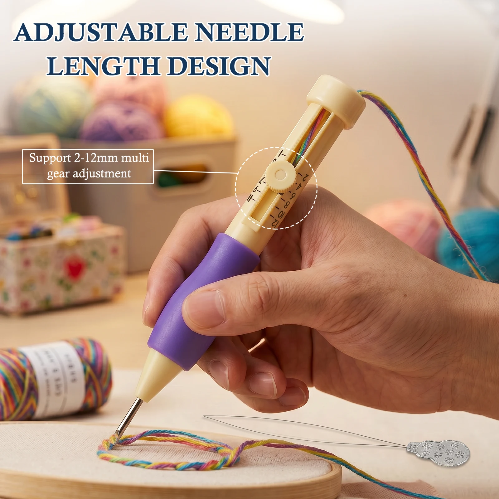 Zestaw do haftowania punch nee – Punch Needle Kit recenzja i cena