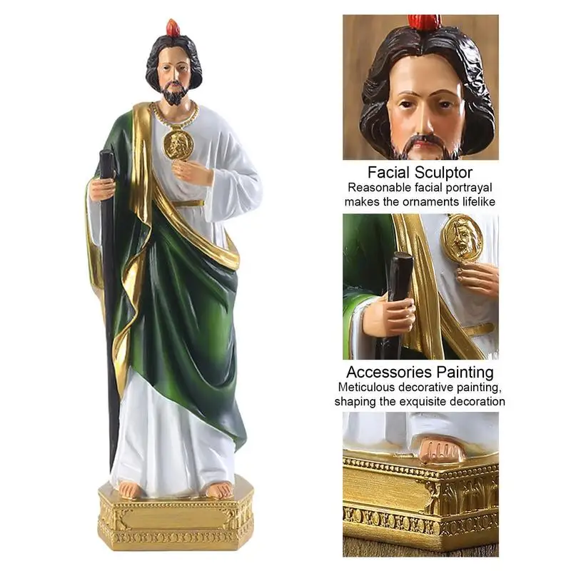 Statua di gesù cristo gesù cristo statua ornamento resina gesù Figurine ornamenti natale Indoor religioso decorazione della casa