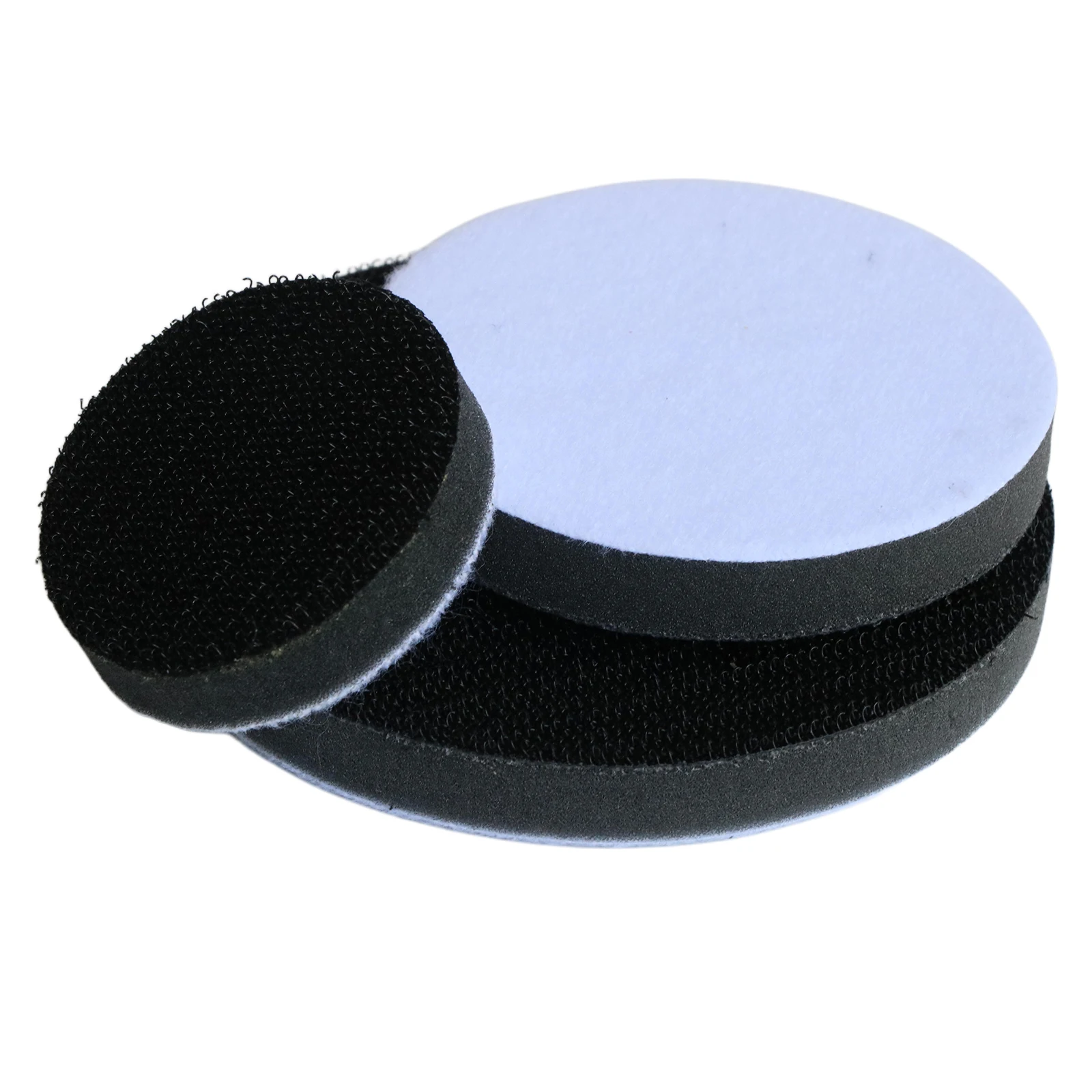 

3 шт., мягкая губчатая интерфейсная подушечка, 2 дюйма, 3 дюйма, 4 дюйма, 50/75/100 мм, шлифовальные подушечки, опорный диск, шлифовальные диски с крючком и петлей для полировщика