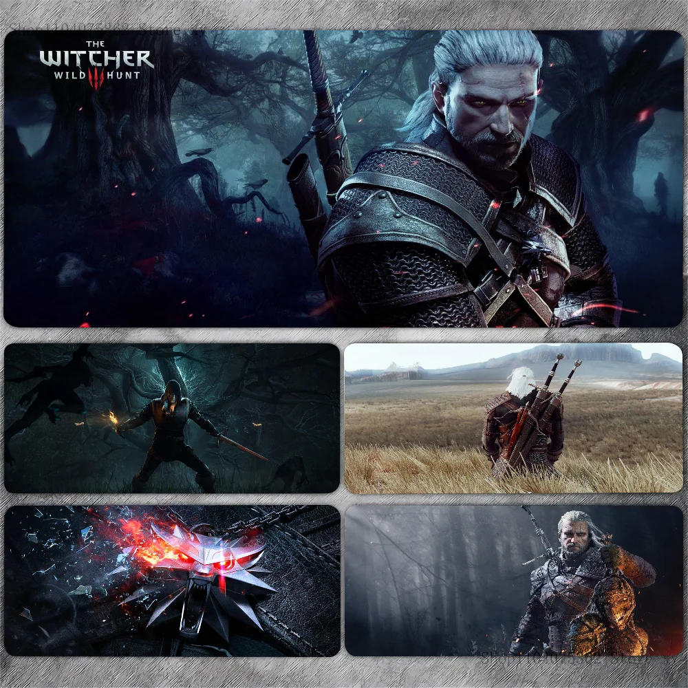 The Witchers Non-slip Mouse Pad Suitable For Office Computers Laptops E-sports Game Desk Mats XXL Keyboard