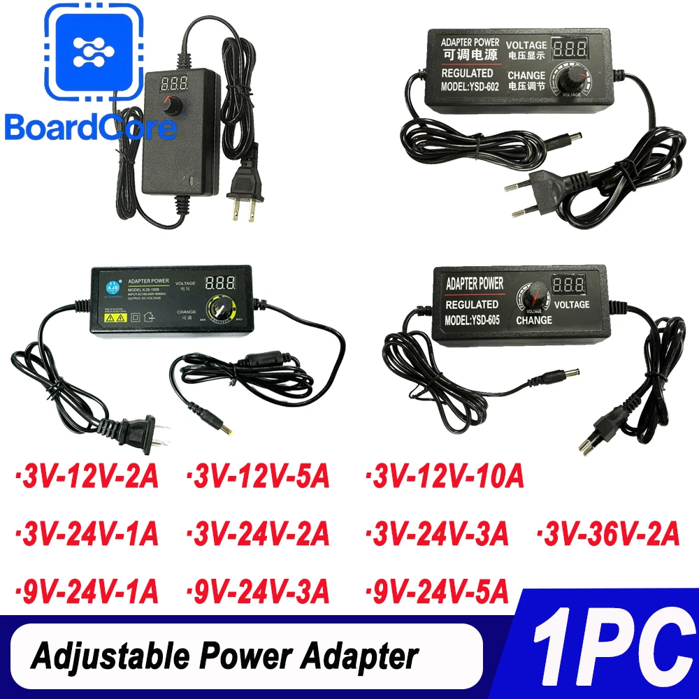 Ac To Dc Adjustable…