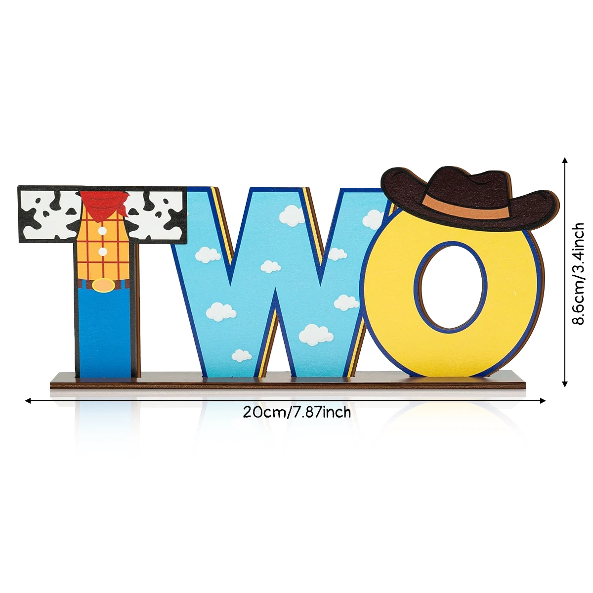 1SET 2D Western Cowboy Style 