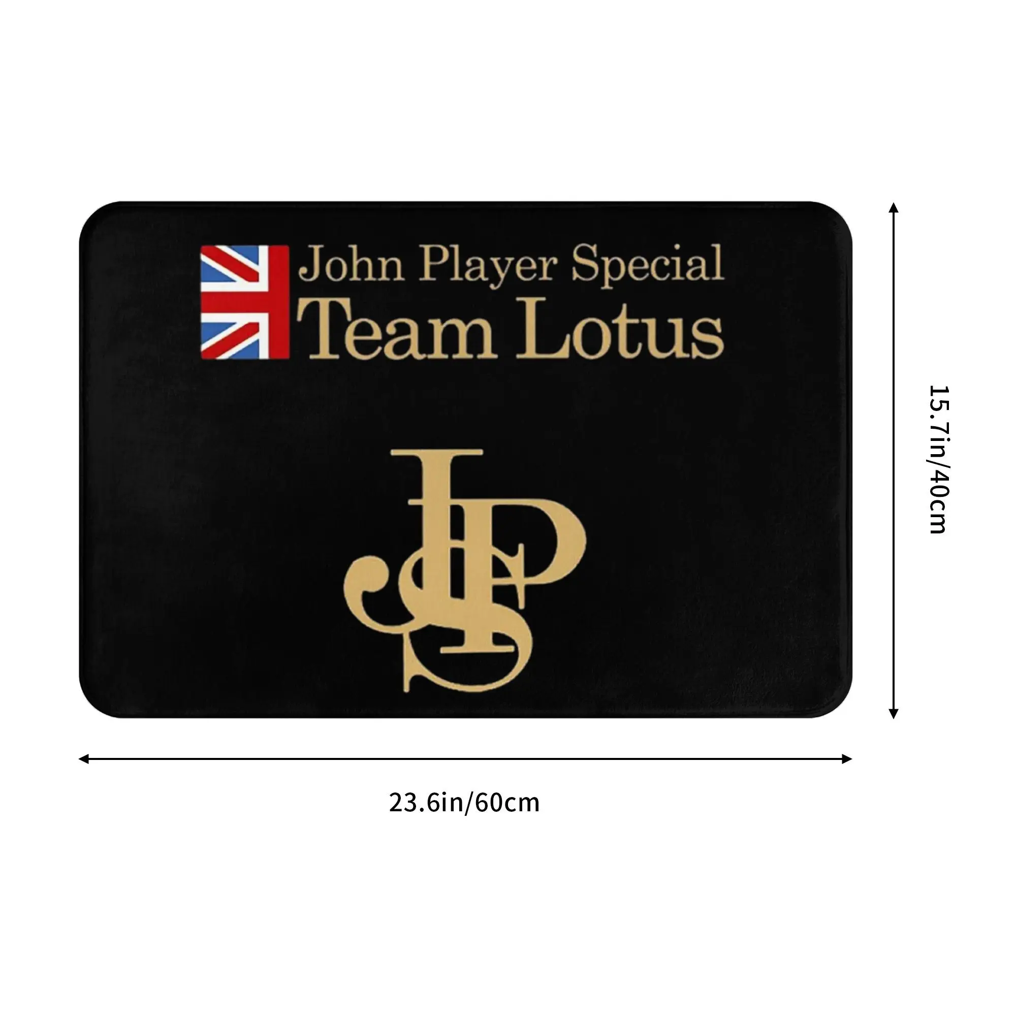 Jps John Player Special Team Lotus Non-slip Doormat Floor Mat Antiwear Carpet Rug for Kitchen Entrance Home Balcony Footpad Mats