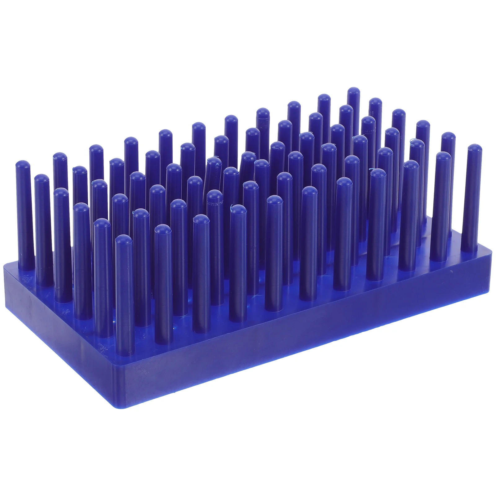 Test Tube Holder Peg Drying Rack Storage Tubes Plastic Stand Laboratory Manual for