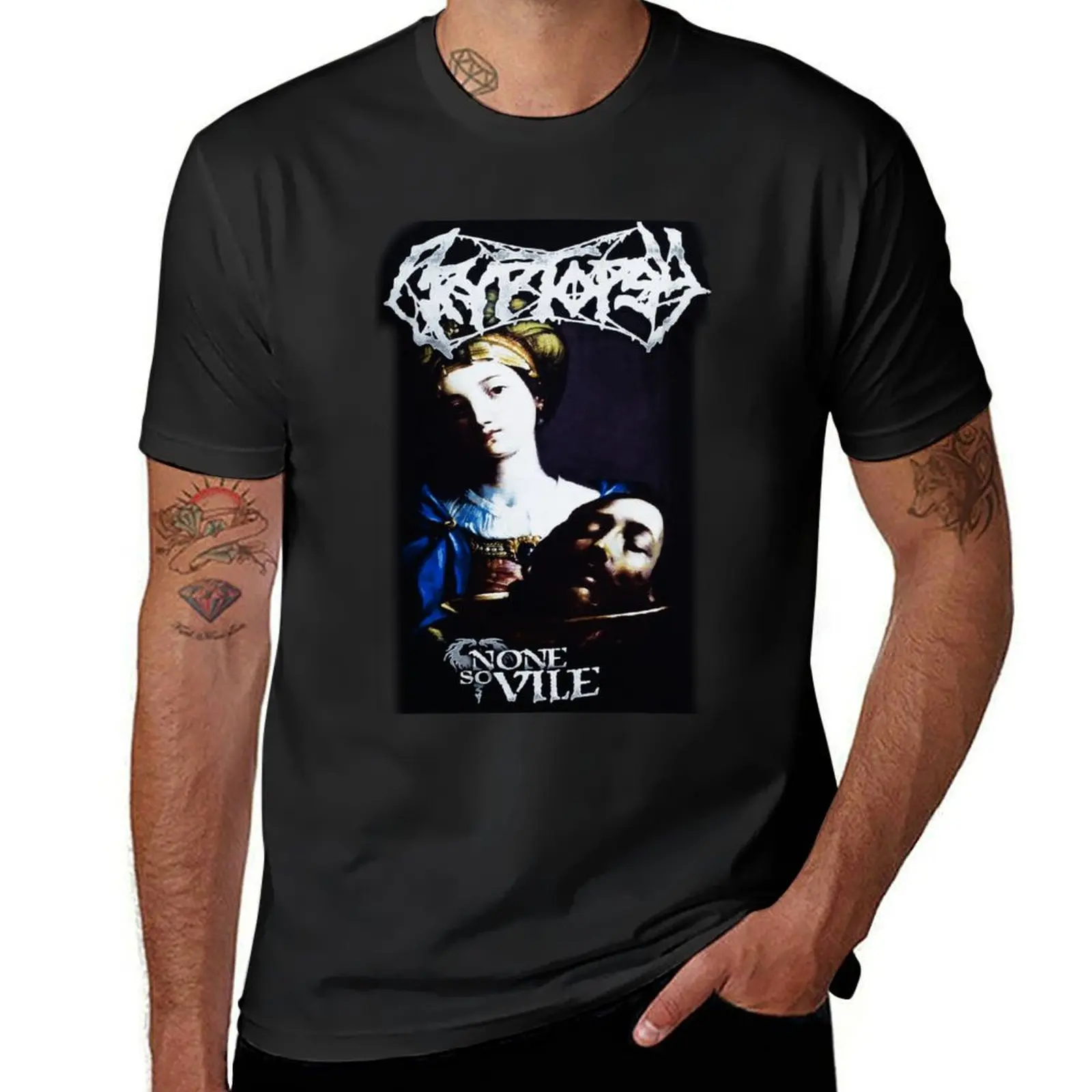 Cryptopsy None So Vile T-Shirt for a boy quick drying kawaii clothes tshirts for men