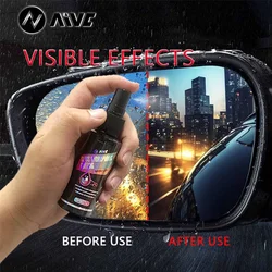 Car Glass Waterproof Coating Anti-Rain,Anti-Fog Spray for Windshield,Rear-View Mirror,Long-Lasting Protection,Cleaner Agent