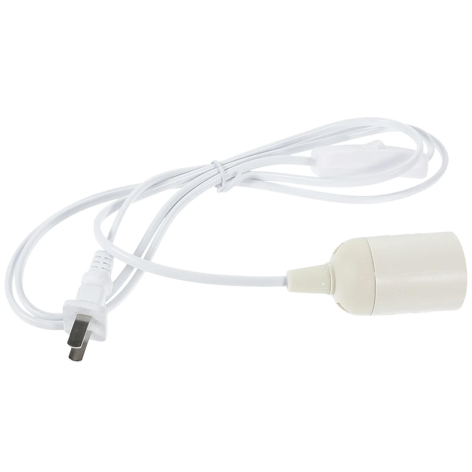 

1pcs Plug In 1.8M Hanging Lamp Cord Us Plug Adjustable Pendant Socket For Home Office Decor Easy Installation Abs Material Soft