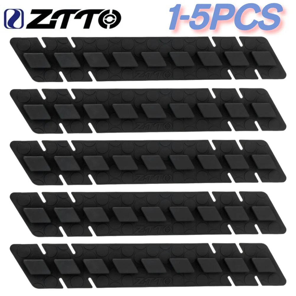 1-5PCS 3D Bicycle Chainstay Protector Pad Anti Scratch Protector Silicone Bicycle Chain Pad for Mountain Bike MTB Road Bike Part