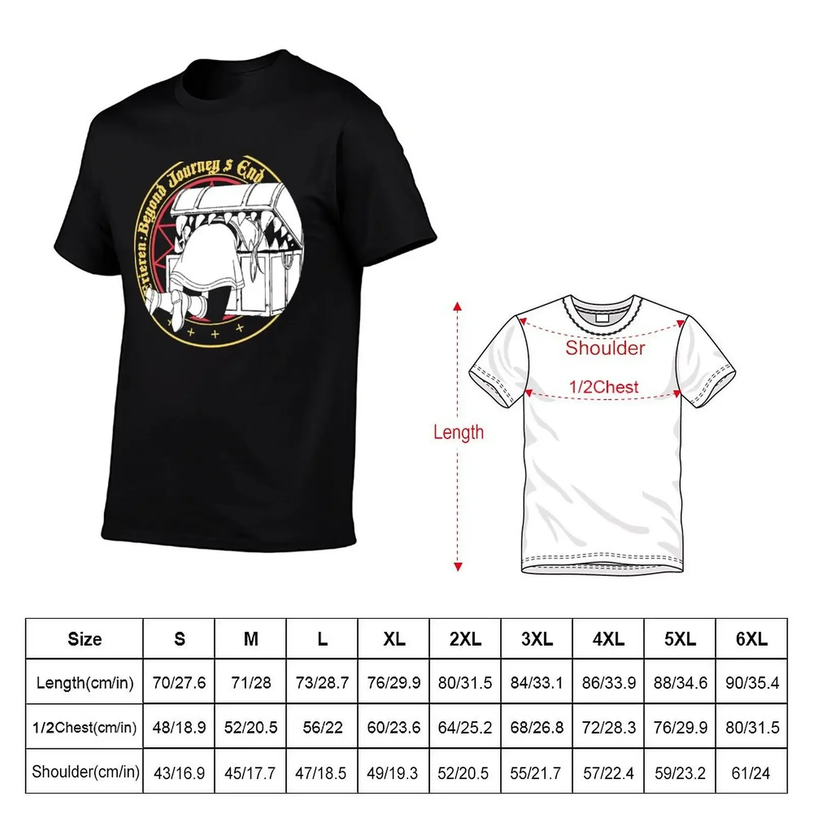 Frieren Beyond Journeys End T-Shirt boys whites kawaii clothes custom shirt mens graphic t-shirts pack