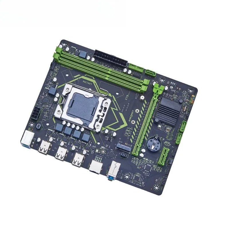 QIYIDA X79 motherboard LGA1356 support DDR3 server memory Pin Desktop Mainboard lga 1356 Server CPU NVME M.2 PCI 3.0 SATA 16x