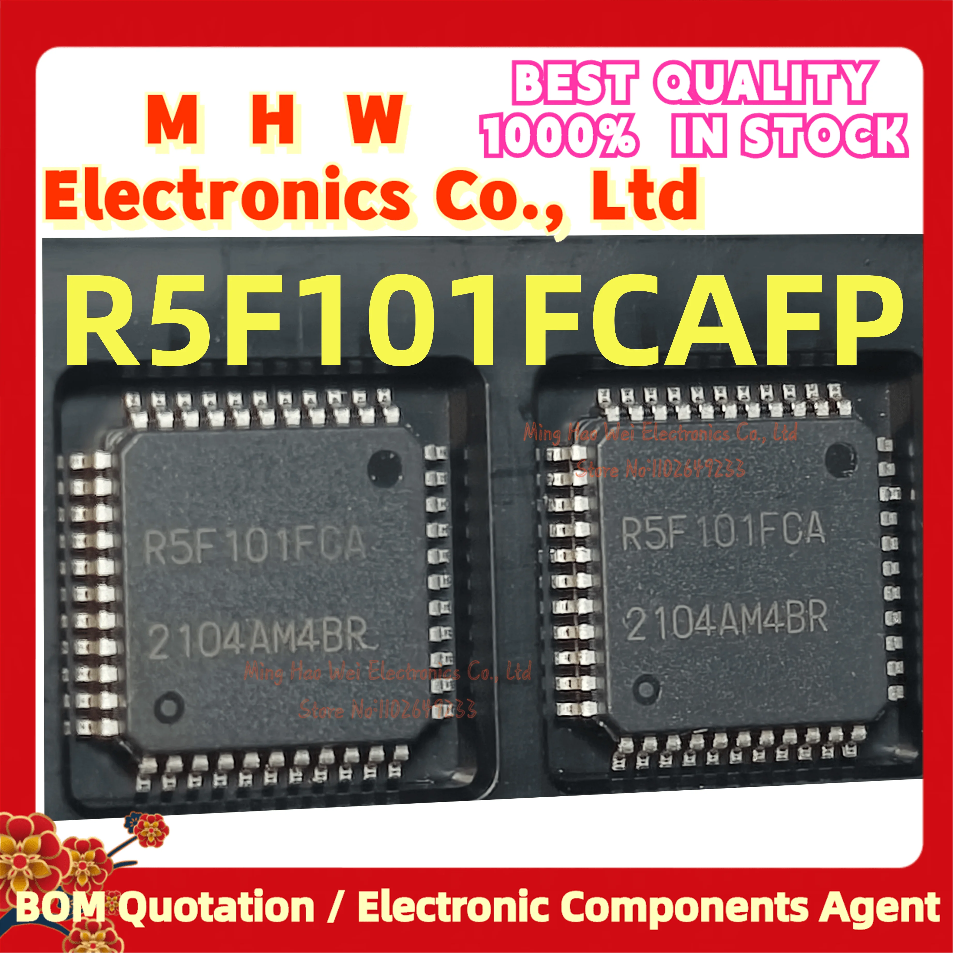 1PCS/LOT. R5F101FCAFP (RENESAS LQFP44) New Quality Chip Origianl.In stock. R5F101FCAFP R5F101FC R5F101