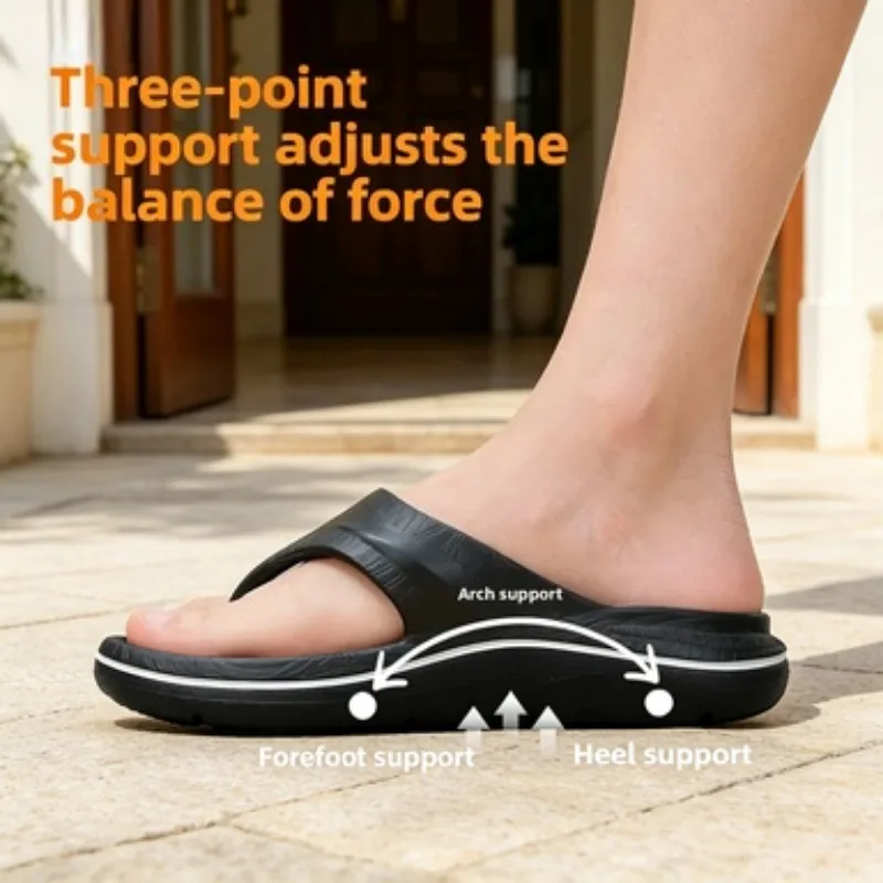 Summer Men Slippers Non Slip EVA Flip Flops Lightweight Home Sandals Soft High Quality Slides Fashion Outdoor Beach Bathroom