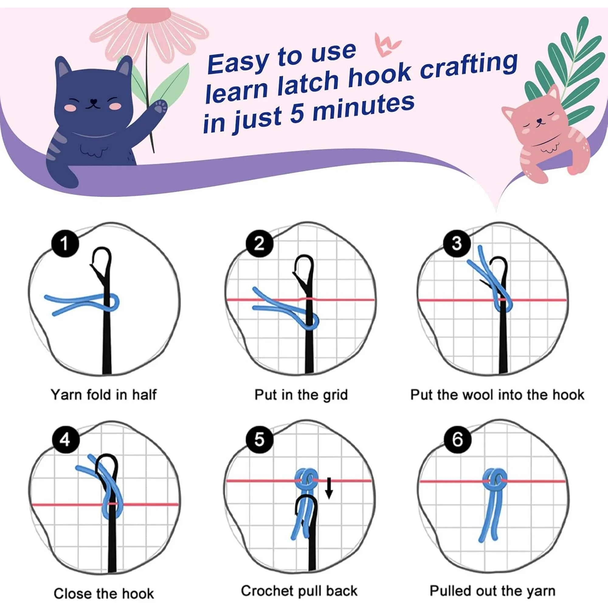 래치훅 키트 베개 쿠션 동물 자수 베개 커버 매듭 패키 - Embroidery Knot 리뷰 및 가격