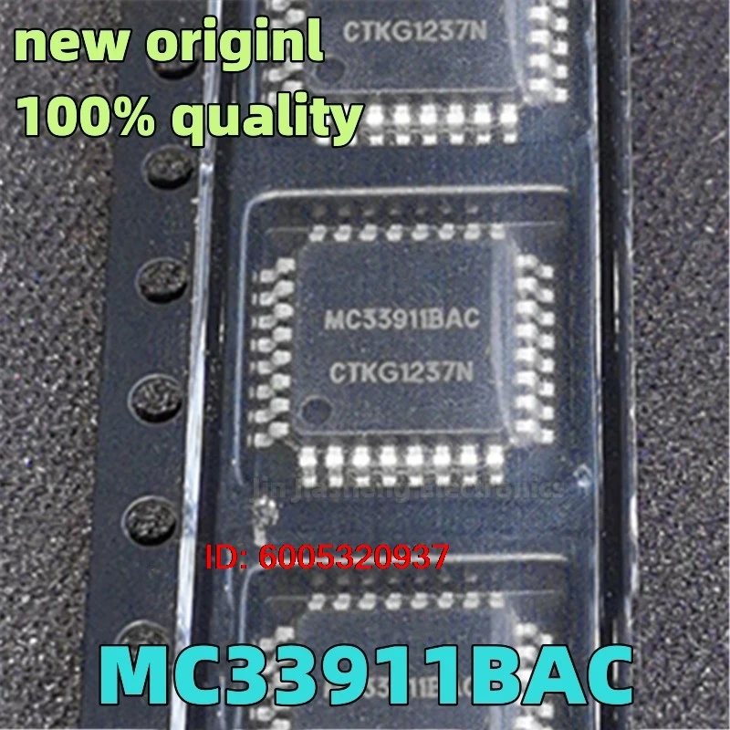 (5-20piece) 100% New  MC33911BAC  MC33911  SC33911BAC QFP-32  Chipset
