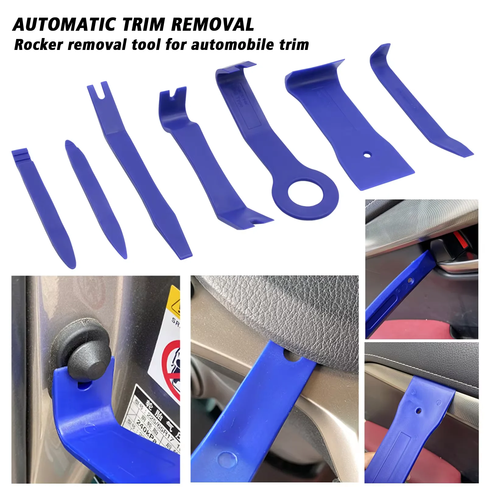 27PCS Car Wedge Pump Locksmith Thickened Door Repair Air Cushion Emergency Open Unlock Tool Kit With Long Reach Grabber