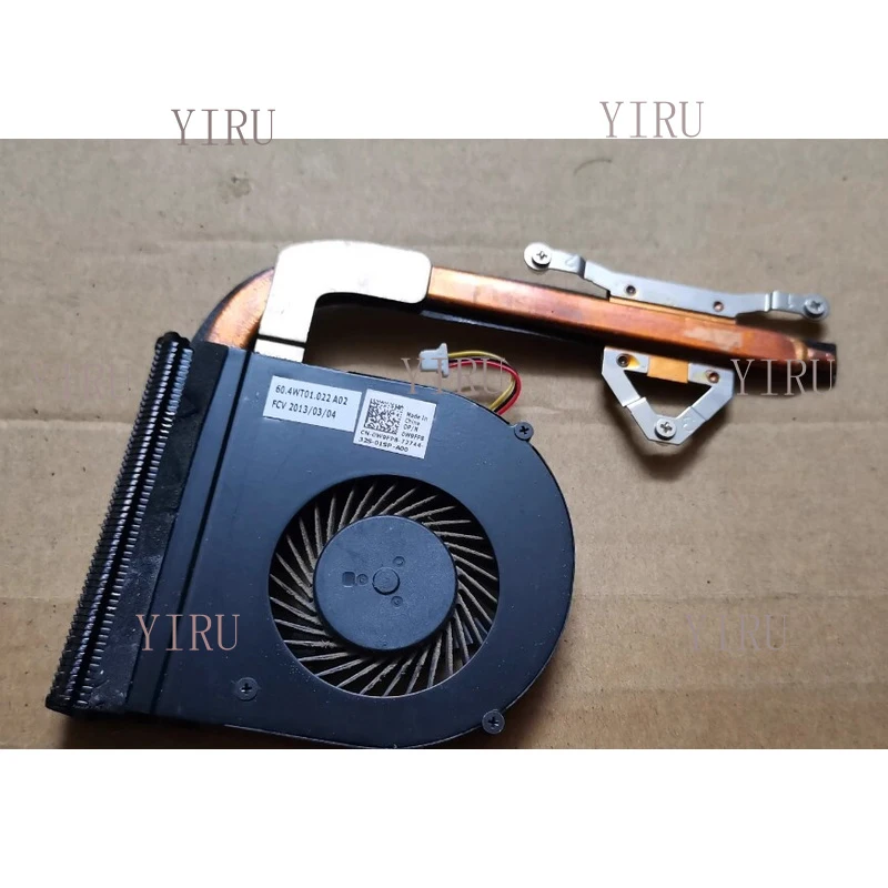 L+ 1 peça para Dell Inspiron 14-3421 3421 0W9FP8 W9FP8 Conjunto Dissipador de Calor