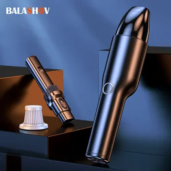 Przenośny bezprzewodowy odkurzacz akumulatorowy samochodowy mini odkurzacz ręczny na mokro i na sucho samochodowy odkurzacz do sierści zwierząt domowych 10000Pa