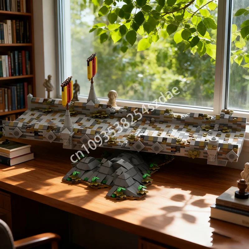 

1745 шт. MOC Building Castle Hohengeroldseck Castleed Модель Блоки Игрушки Строительство Творческая идея Образование Рождественский подарок Дети