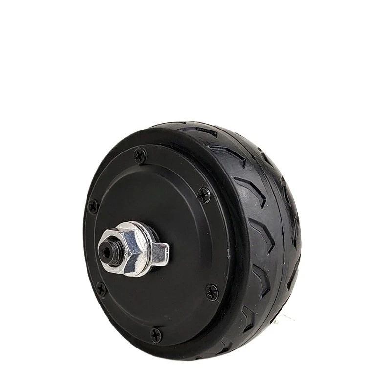 For 4 Inch 24V/36V150W Black Toothless Scooter Wheel Hub Motor Trunk Motor