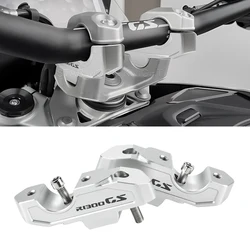 For BMW R 1300 GS R1300GS 2024 Handlebar Riser Clamp Adapter Handle Bar Height Lift Mount CNC Aluminum Raisers