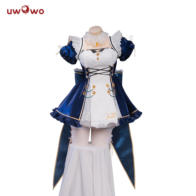 LAST BATCH UWOWO Jean Cosplay Maid Dress Game Genshin Impact Fanart Cosplay Exclusive Maid Dress Costume Outfit Halloween