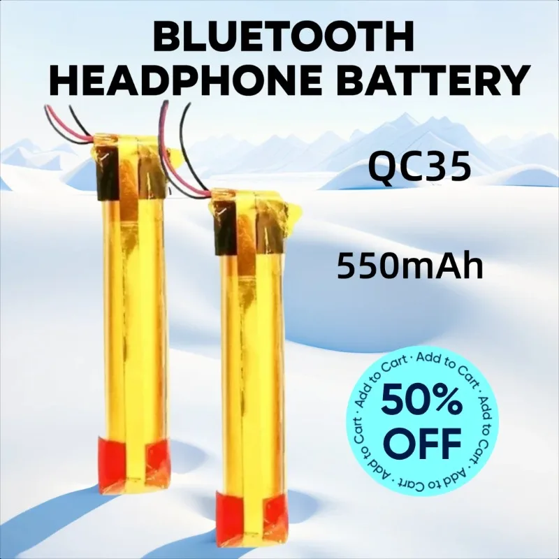 

LR1120 QC35 550mAh for Bose QuietComfort QC35/QC35-II Bluetooth Headphone Battery