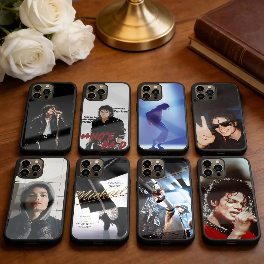 

Singer Michael J-Jackson Phone Case For iPhone 14,16,15,13,17,12,Plus,Pro,Max Magnetic For Magsafe Frosted Cover