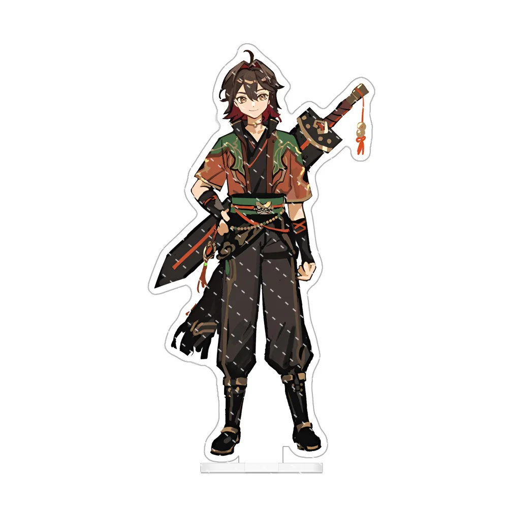 Genshin Impact Xianyun Ganyu Xiao Cosplay Students Cartoon Decor Collection Xmas Gift Series Acrylic Stand