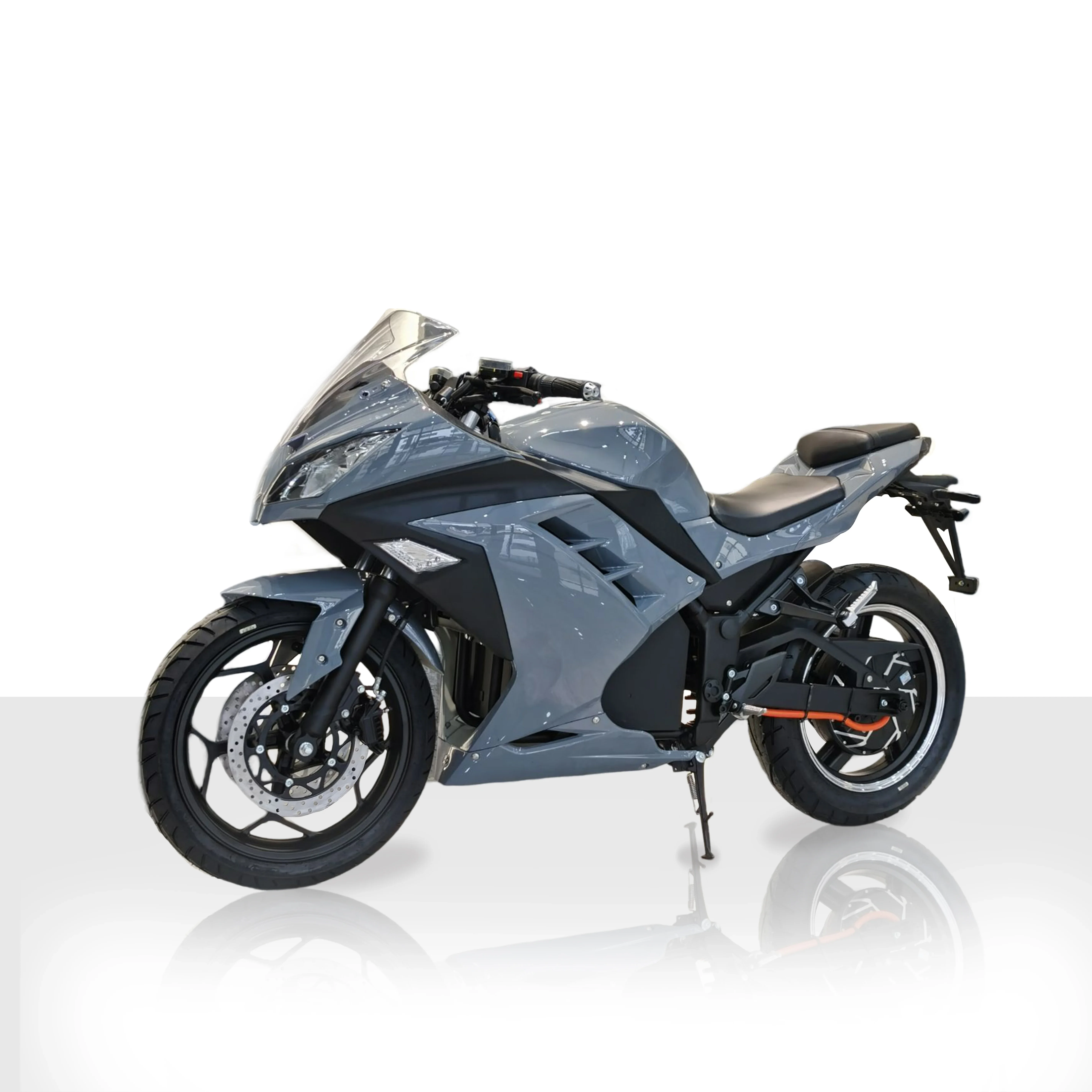 BR Sport Motorcycle Hub Motor 3kw/4kw/5kw/10kw 72V60-120Ah Lithium Cross Electric Motorcycles