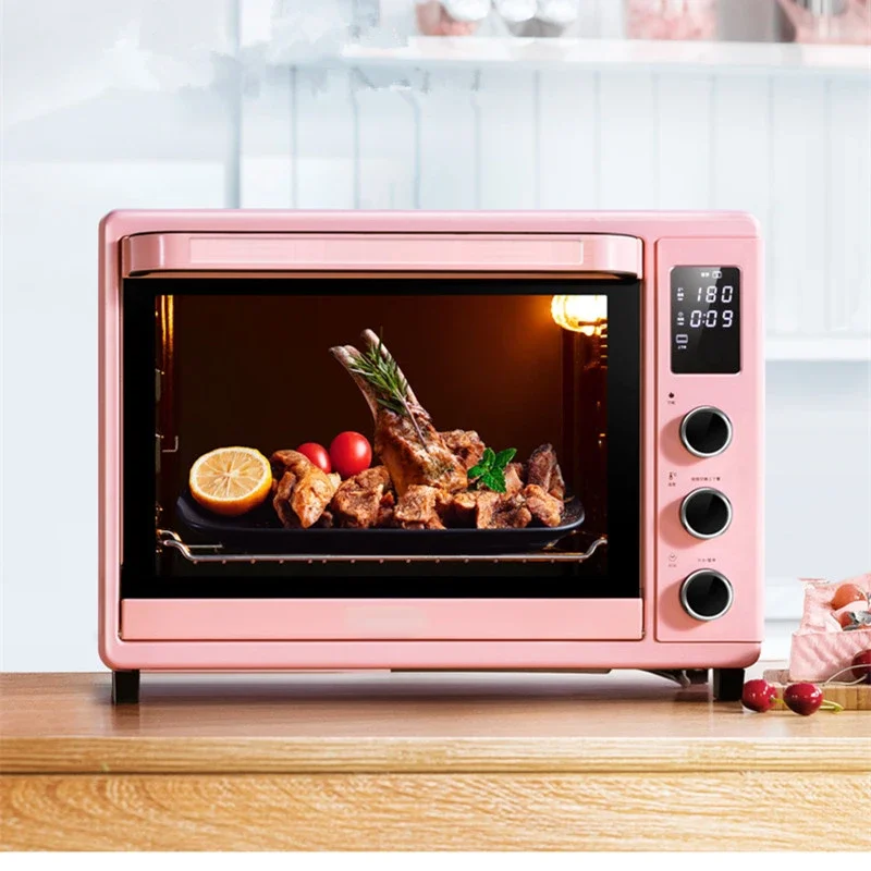 Household Multifunctional Electric Oven with 32L Precise Temperature Control and Independent Temperature Control Pizza Oven