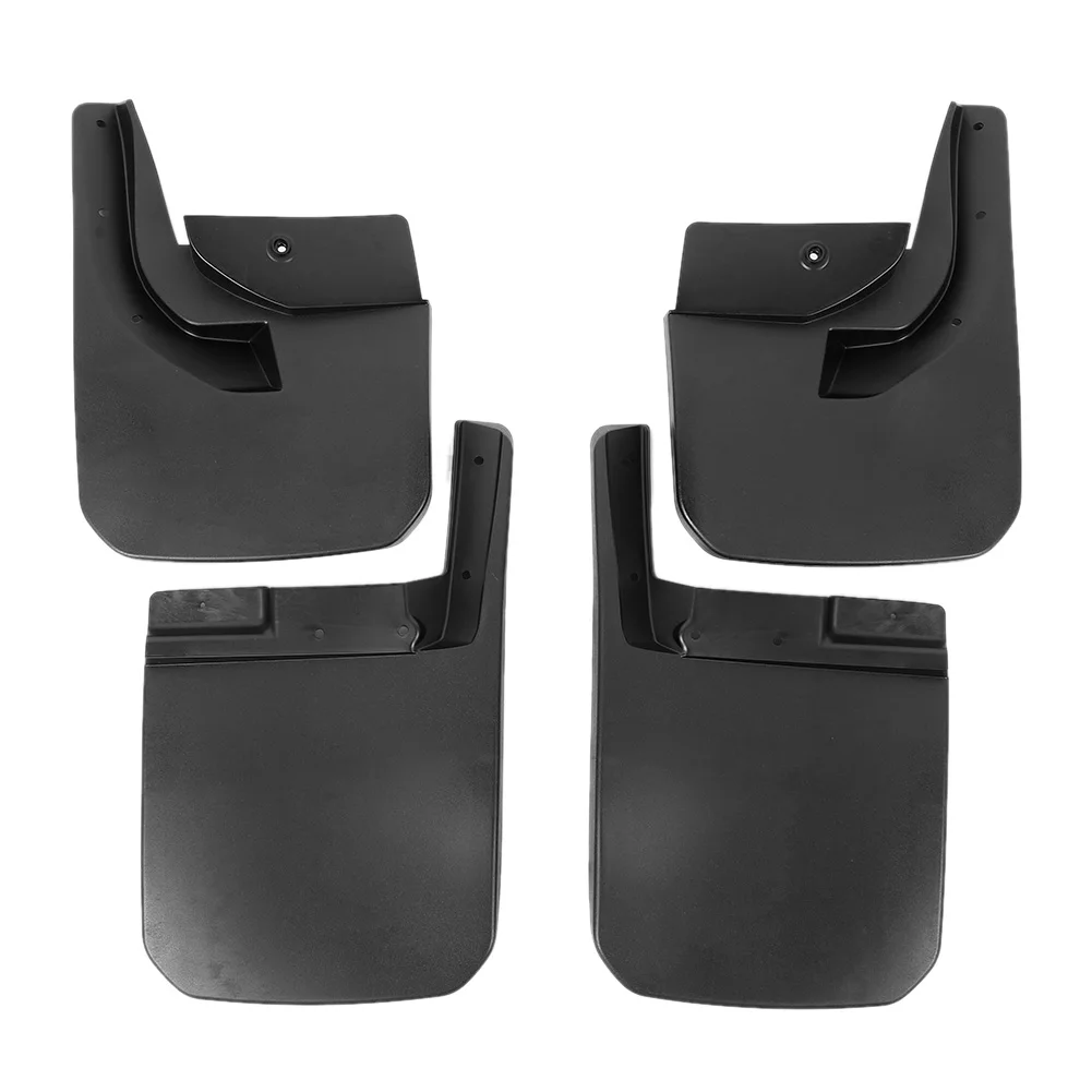 

4 шт. автомобильные брызговики, брызговики, брызговики, крылья — подходят для Jeep Wrangler JL (2018 +) — прочный аксессуар для автомобильного брызговика