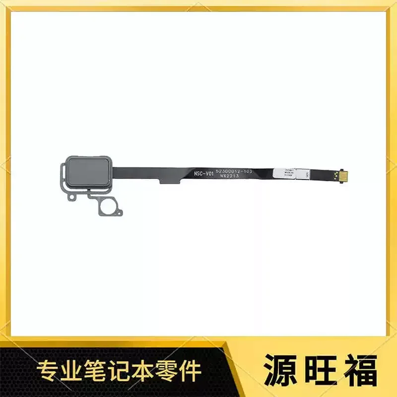for DELL Lingyue 7630 Achievement Pro13 5320 Fingerprint Sensor Power Button Switch Assembly Replacement Part