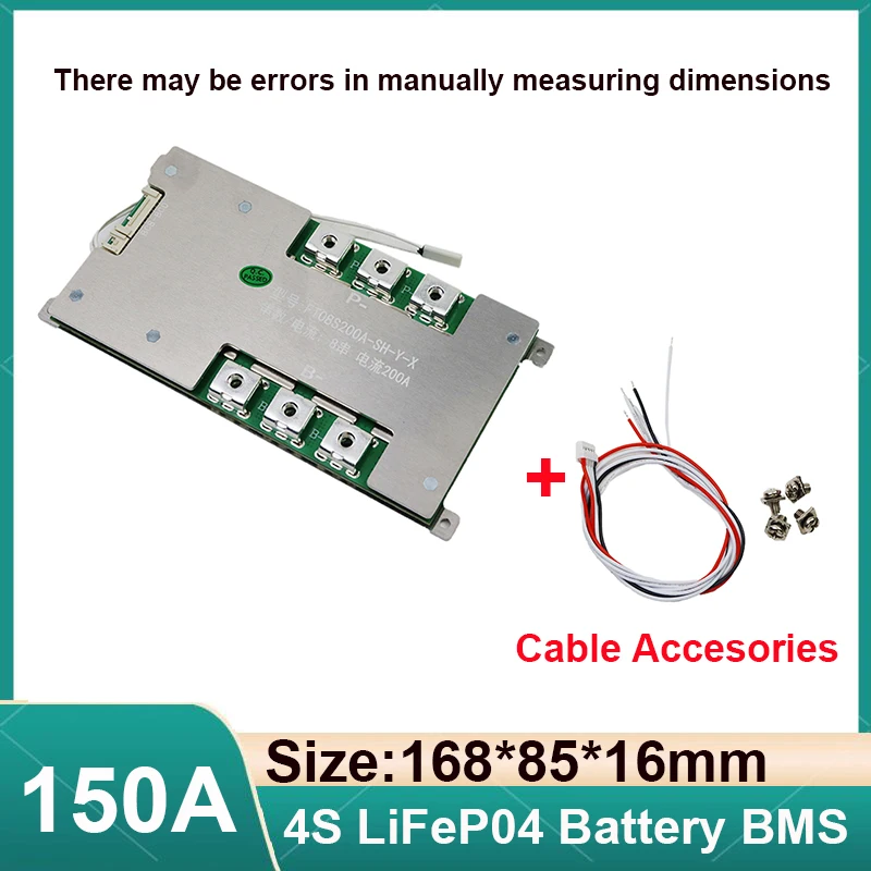 protection-intelligente-4s-150a-lifepo4-bms-adaptee-a-la-batterie-de-stockage-d'energie-4s-32v-prend-en-charge-la-serie-utilisation-parallele