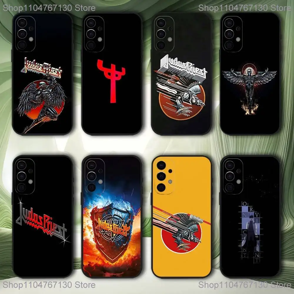 

Rock Band J-Judas P-Priest Phone Case For Samsung S25,S24,S21,S22,S23,S30,Ultra,S20,Plus,Fe,Lite,5G Black Cover